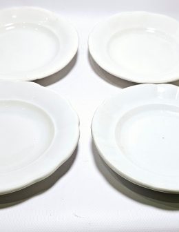 hrubostenné plytké taniere 4ks