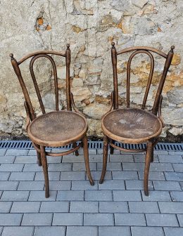 drevené stoličky Thonet 2ks