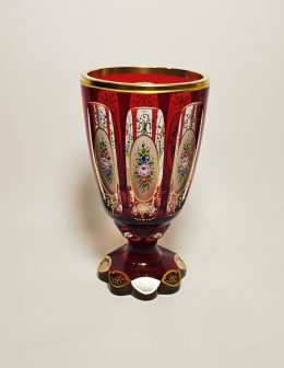 veľký rubínový kalich Bohemia