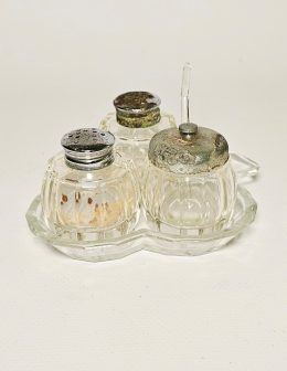 sklenené koreničky set