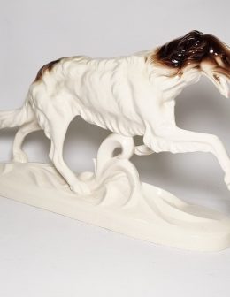 porcelánový chrt – Hertwig & Co. Katzhütte
